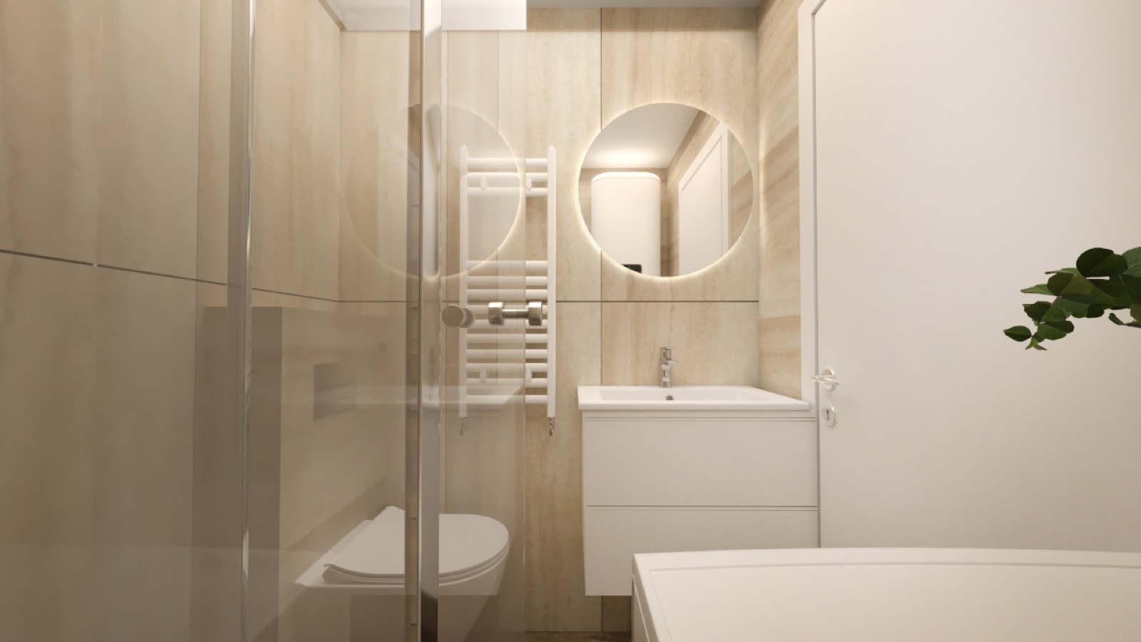 Studio stan - pogled 5
